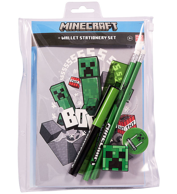 Minecraft Skrivesæt -   Dele