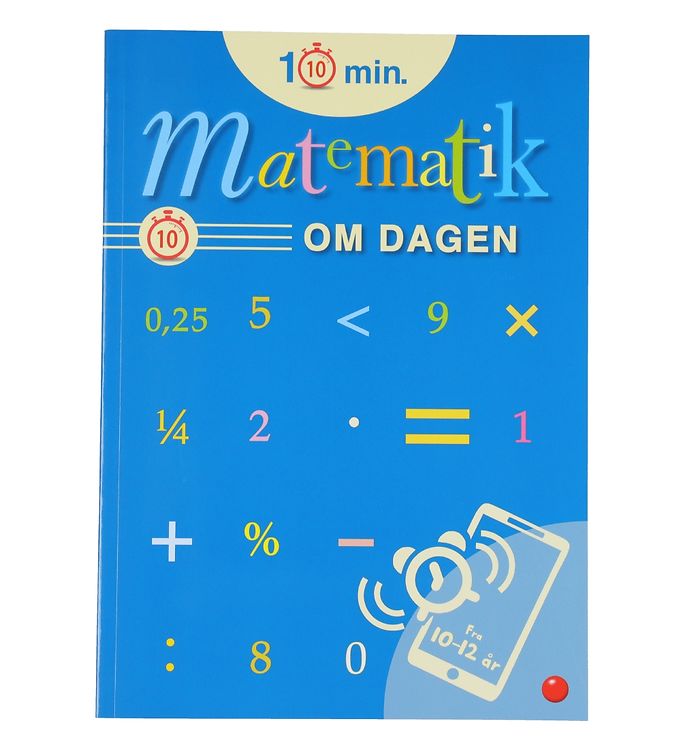 Forlaget Bolden Aktivitetsbog -   Minutter Matematik Dagligt Da