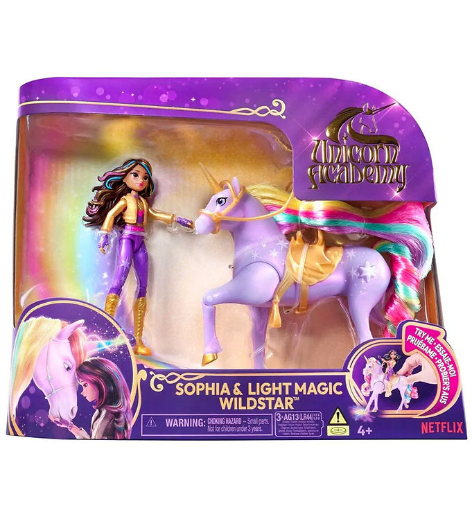 Unicorn Academy Legetøjsfigurer -   Cm - Sophia   Light Magic W