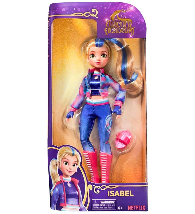 Unicorn Academy Dukke -   Cm - Isabel