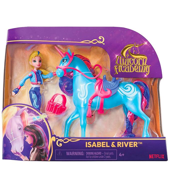 Unicorn Academy Legetøjsfigurer -   Cm - Isabel   River