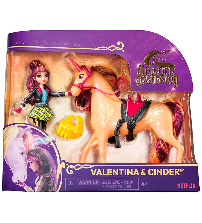 Unicorn Academy Legetøjsfigurer -   Cm - Valentina   Cinder