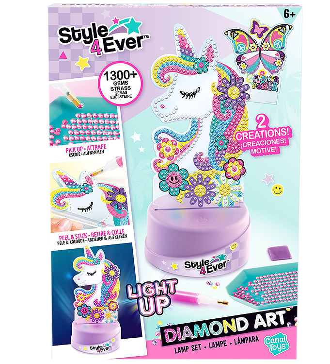 Style   Ever Diamond Art Lampesæt