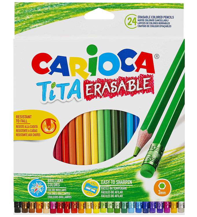 Carioca Farveblyanter -   Stk  - Multifarvet