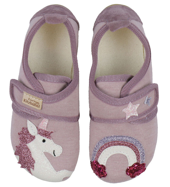 Living Kitzb? Hel Hjemmesko - Magic Unicorn - Orchidee