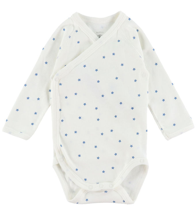 Petit Bateao Body L æ - Marshmallow Alaska M  Stjerner