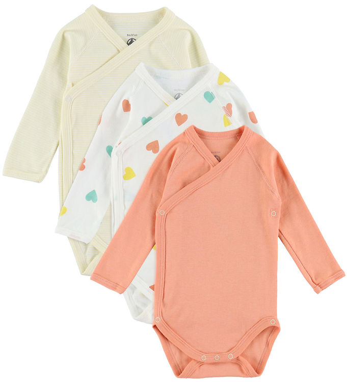 Petit Bateau Body L æ -  -pak - Rosa Gul