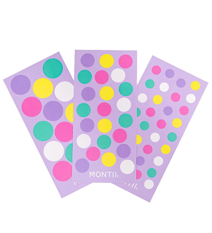 Montiico Klistermærker -   Ark - Confetti