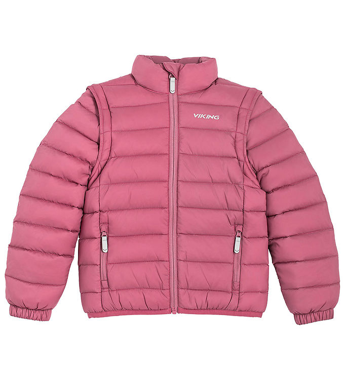 Viking Dunjakke Vest - Aery Light Down - Plum
