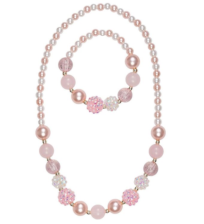 Great Pretenders Armbånd Halskæde - Pearly Pink