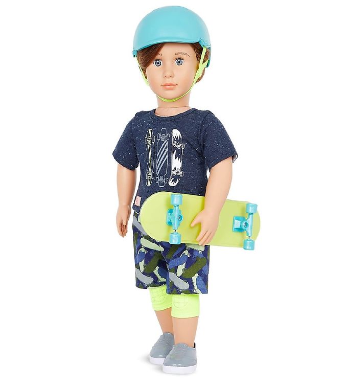 Our Generation Dukke -   Cm - Theodore M  Skateboard