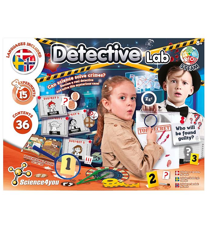 Liniex Science You Sæt - Detective Lab