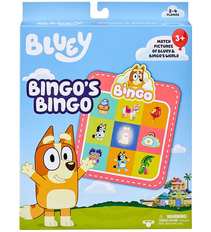 Liniex Spil - Bluey - Bingo S Bingo