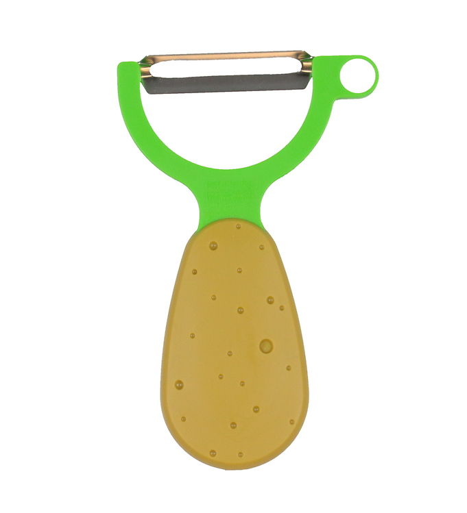 Kinderkitchen Kartoffelskræller - Brun Grøn