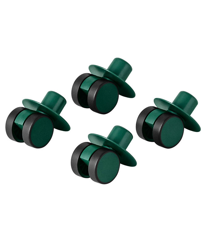 Modu  X Swirly Wheels -  -pak - Forest Green