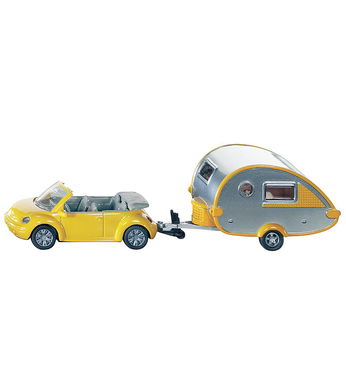 Siku Bil - Bil M  Campingvogn