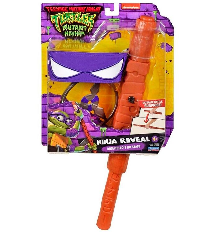 Turtles Udklædning - Ninja Reveal - Donatellos Bo-stav
