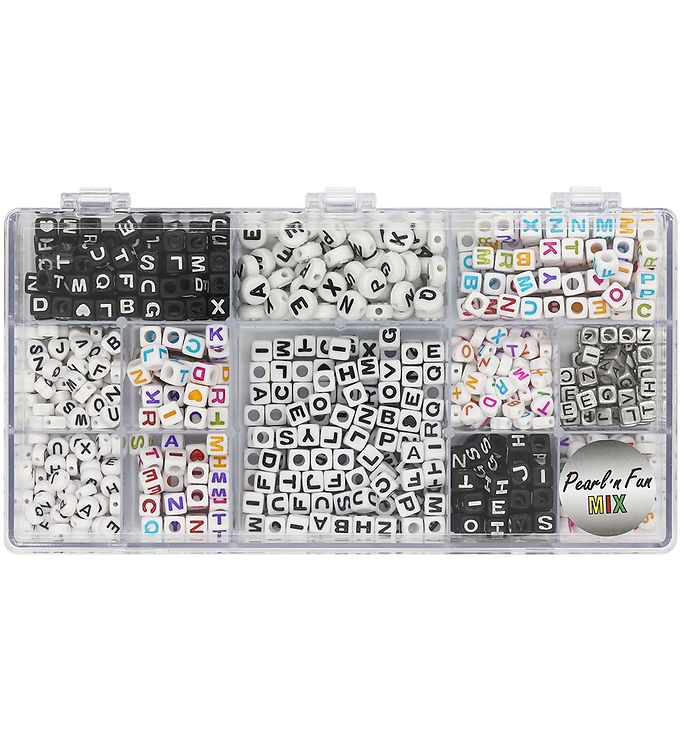 Pearl N Fun Perler - Smykkesæt - Bogstaver