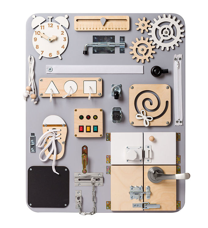 Woobiboo Woobiboard - Plus - Grey Natural