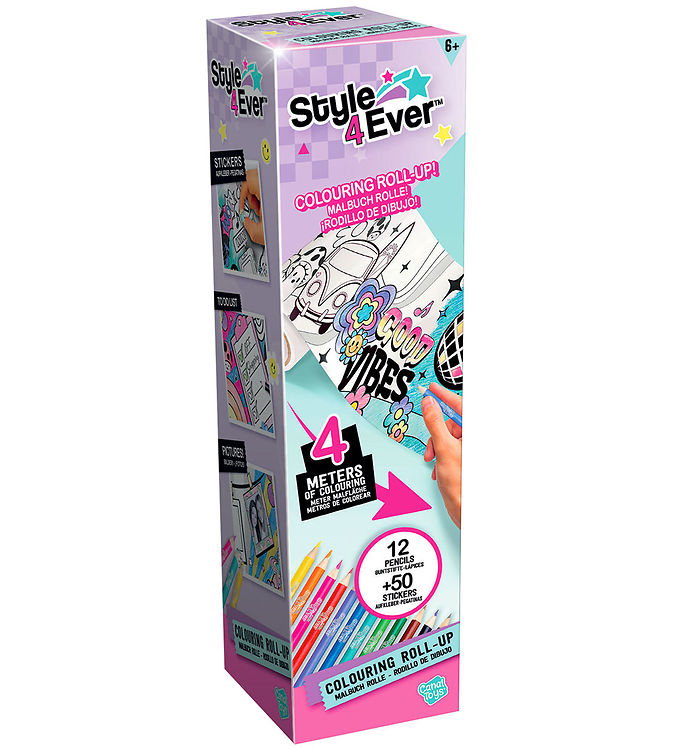 Style   Ever Colouring Roll-up -   Meter