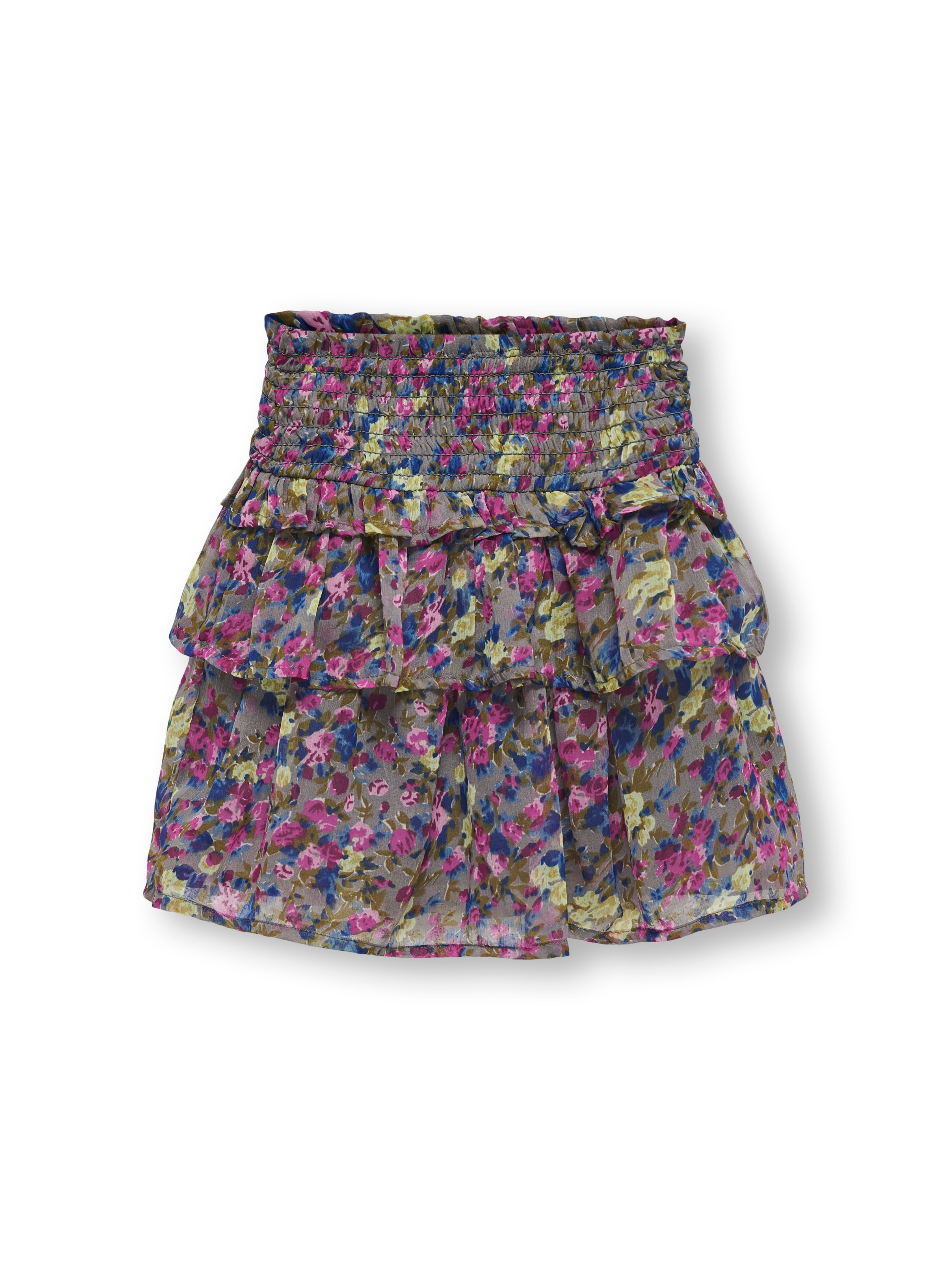 Only Mini Rachel Smock Skirt - December Sky -   Cm
