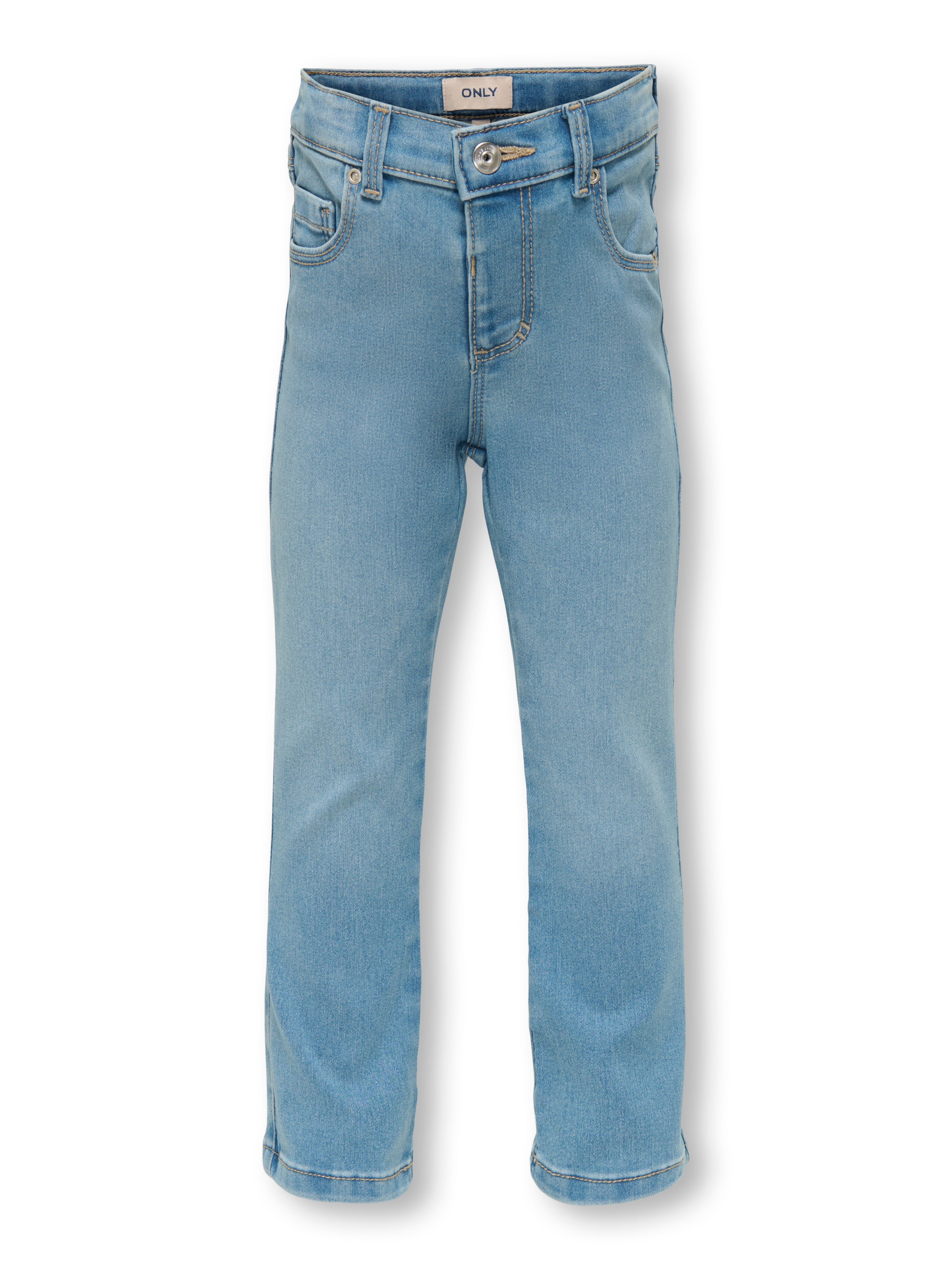 Only Mini Royal Flared Jeans Noos - Light Blue Denim -   Cm