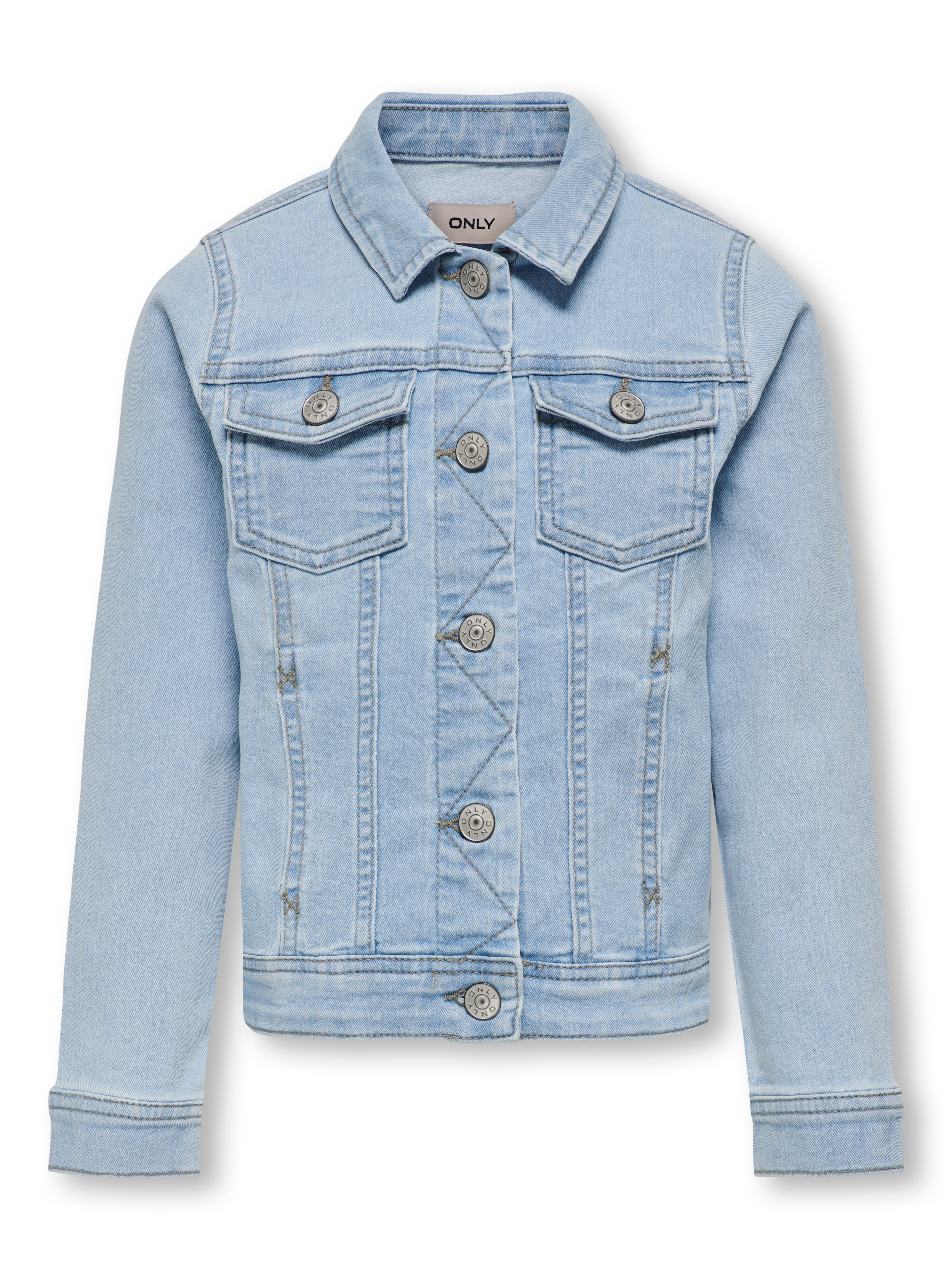 Only Mini Sara Denim Jacket Noos - Light Blue Denim -   Cm