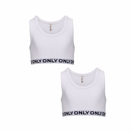 Only Kids  -pak Sports Top Hvid