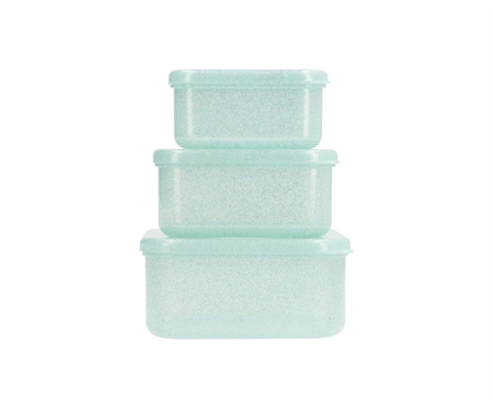 Tutete  -pak Madkasser Glitter Aqua