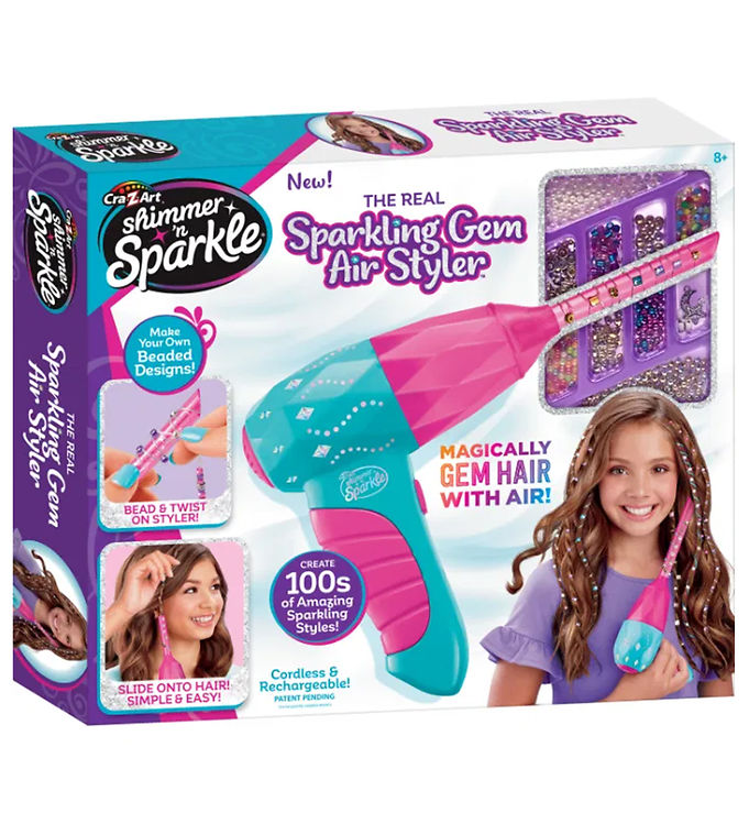 Shimmer N Sparkle Hårstyler M  Perler - Gem Air Styler