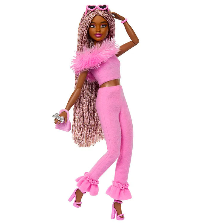 Barbie Dukke -   Cm - Deluxe Style Fur Black