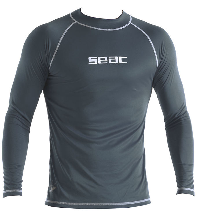 Seac Badebluse - T-sun - Voksen - Uv  - Grå