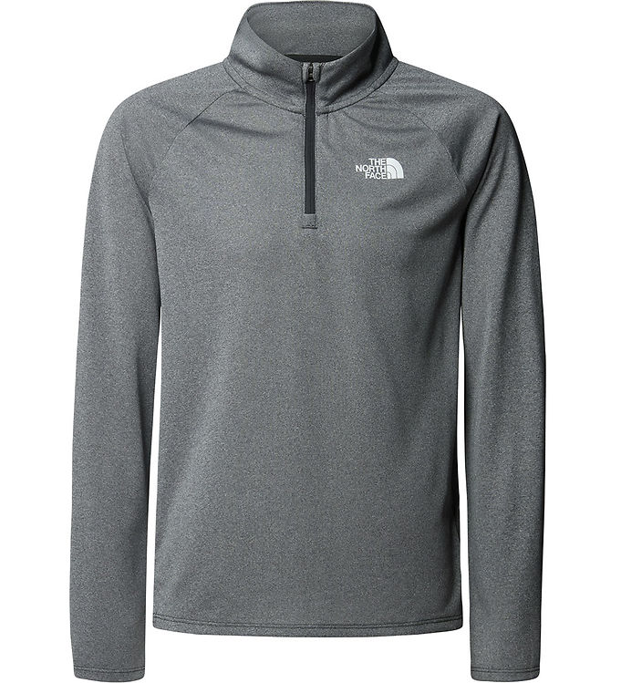 The North Face Bluse M  Lynlås - Never Stop - Medium Grey Heathe