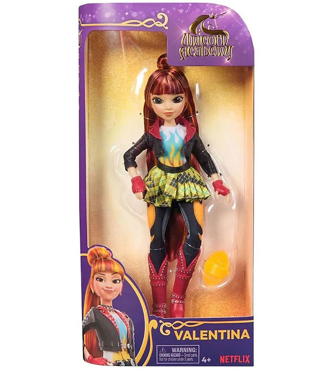 Unicorn Academy Dukke -   Cm - Valentina