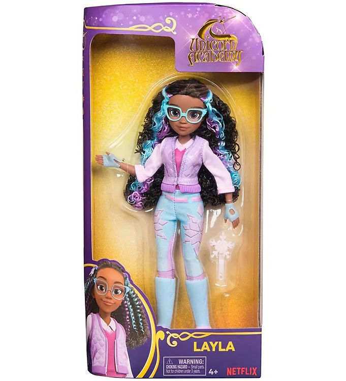 Unicorn Academy Dukke -   Cm - Layla