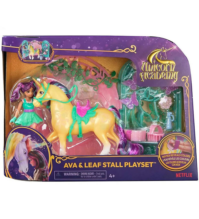 Unicorn Academy Legetøjsfigurer - Ava   Leaf Stall