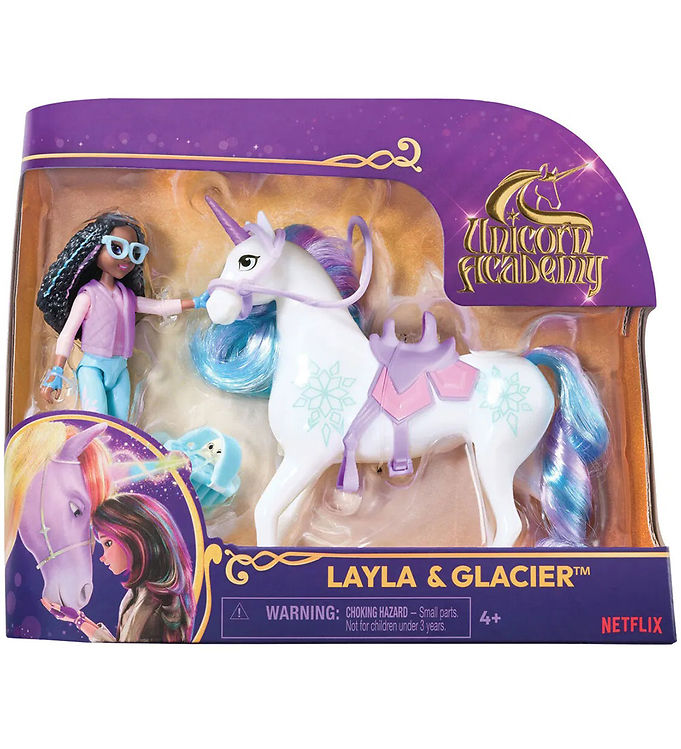 Unicorn Academy Legetøjsfigurer -   Cm - Layla   Glacier