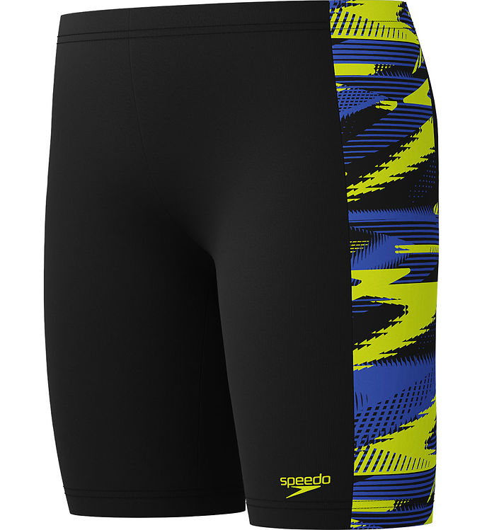 Speedo Badebukser - Hyoerboom Panel Jammer - Sort M  Gul