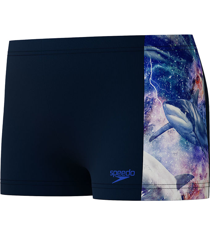 Speedo Badebukser - Digital Panel - Navy M  Hajer