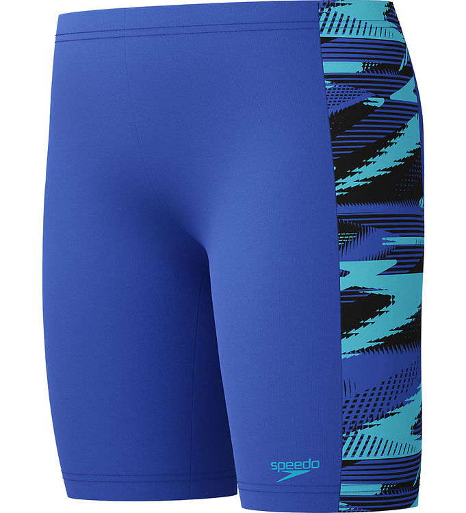 Speedo Badebukser - Hyperboom Panel Jammer - Blå M  Print