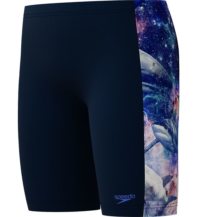 Speedo Badebukser - Digital Panel Jammer - Navy M  Hajer