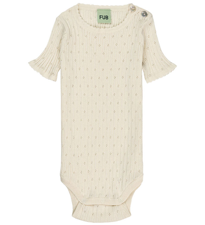 Fub Body K æ - Rib - Pointelle - Ecru