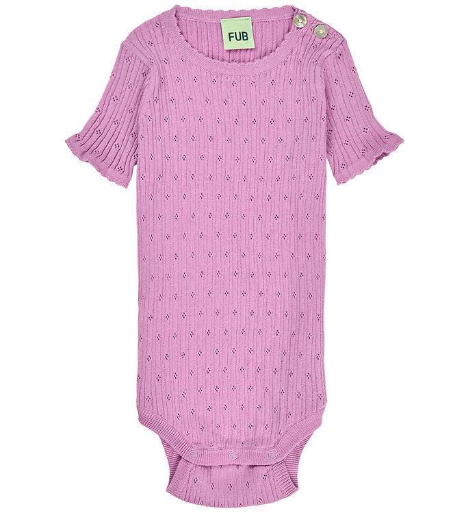 Fub Body K æ - Rib - Pointelle - Orchid