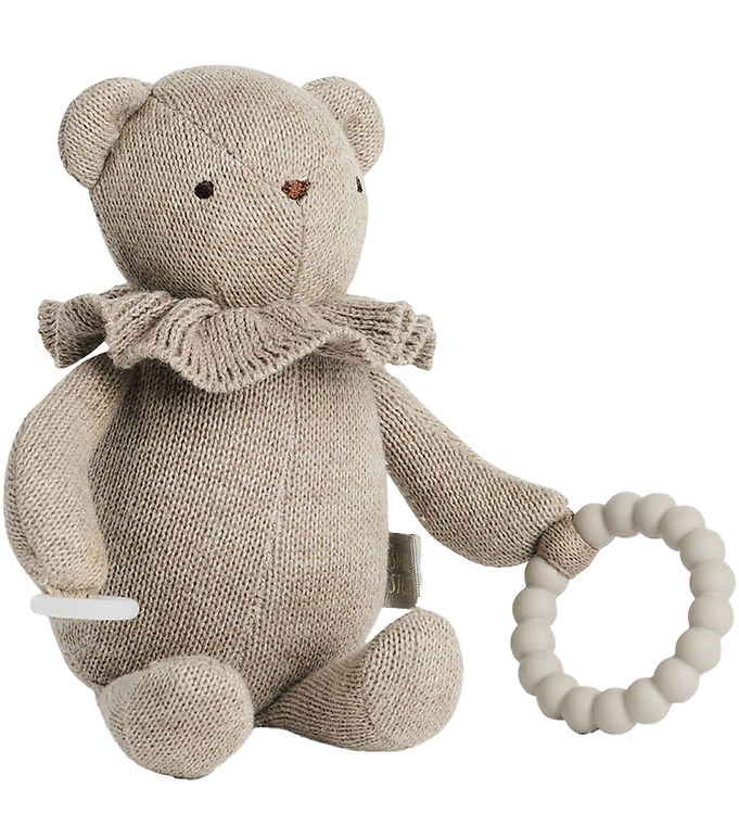 Smallstuff Aktivitets Bamse - Strik -   Cm - Nature