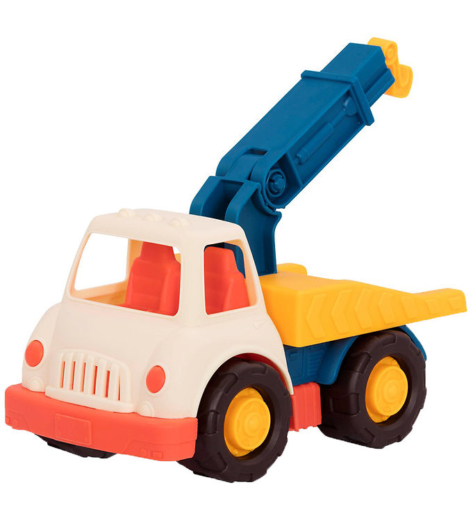 B  Toys Bil - Happy Cruisers -   Cm - Kranbil