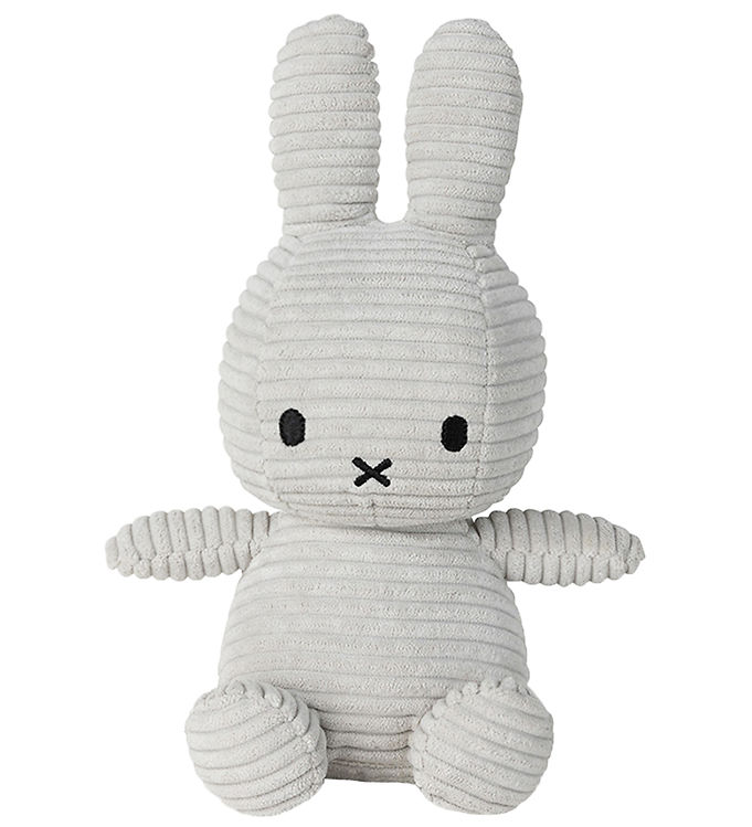 Bon Ton Toys Bamse -   Cm - Miffy Corduroy - Soft Grey