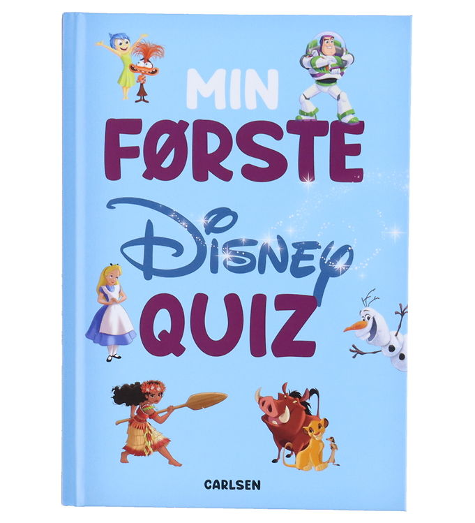 Forlaget Carlsen Aktivitestbog - Min Første Disney-quiz