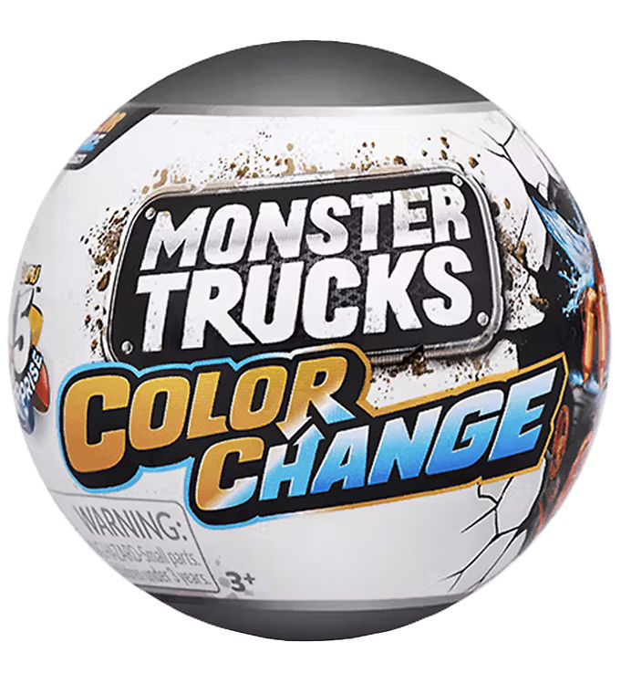 Surprise Kugle M  Overraskelse - Monster Trucks - Color Change