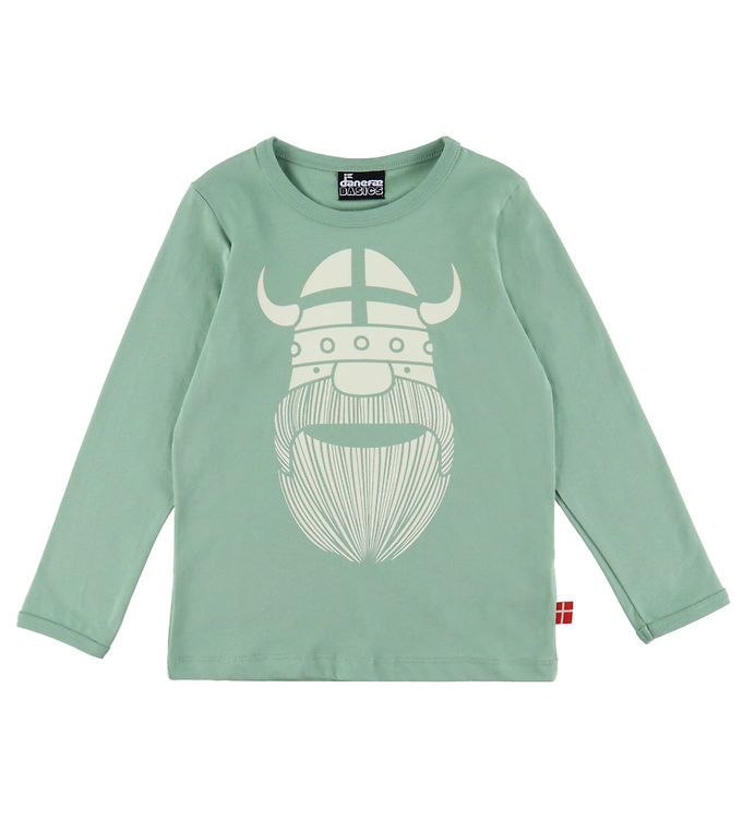 Danefæ Bluse - Danebasic - Herb Green Erik
