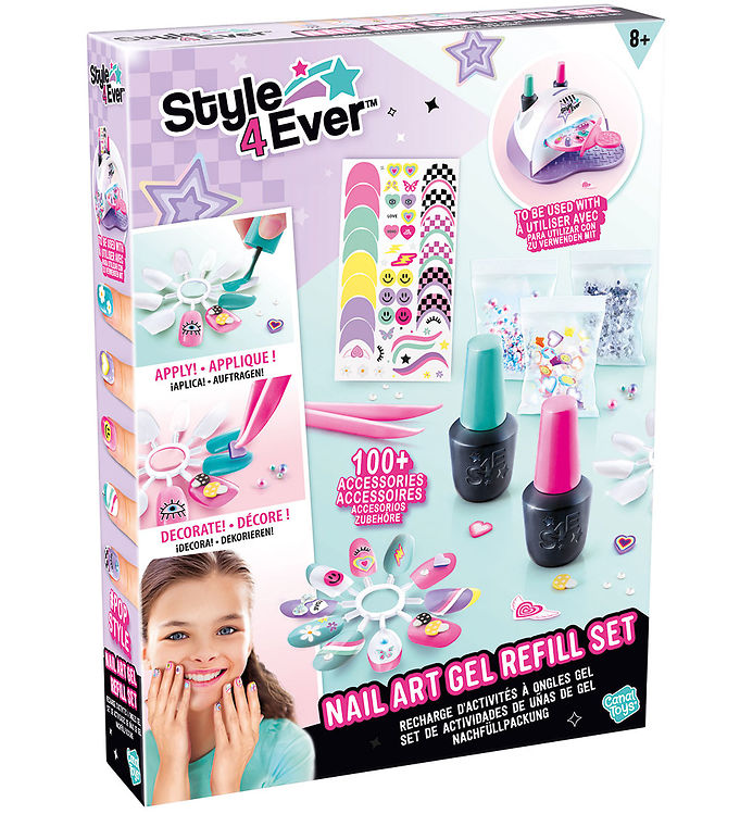 Style   Ever Neglekunst Gel Refillssæt
